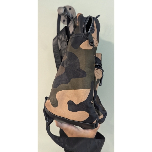 Badgley Mischka Camouflage Backpack 13x12x5 - Picture 4 of 15